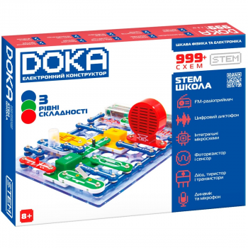 Купить конструктор Конструктор електронний DOKA Школа 
