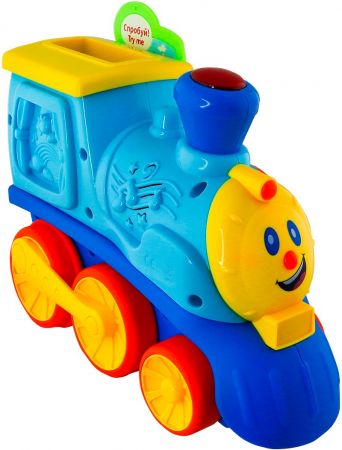 Купить игрушку музыкальную и развивающую Інтерактивна двомовна іграшка KIDDI SMART ПОЇЗД СМАРТІ (українська та англійська) (4231T-KS) | Фото 8