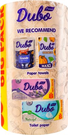 Папір туалетний Диво Premio Aroma Персик 3 шари 8шт (4820003837696) | Фото 4