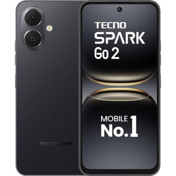 Смартфон TECNO Spark Go 2 (KM4) 4/128Gb Ink Black (4894947089558) | Фото 1