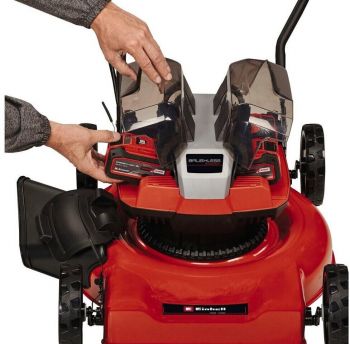 Газонокосарка акумуляторна EINHELL GE-CM 36/48 Li M - Solo (без АКБ та ЗП) (3413054) Газонокосарка акумуляторна EINHELL GE-CM 36/48 Li M - Solo (без АКБ та ЗП) (3413054) | Фото 3