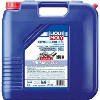 Олива трансмісійна Liqui Moly Hypoid-Getriebeoil GL4/GL5 TDL SAE 75W-90 20л. (4100420014086) | Фото 1