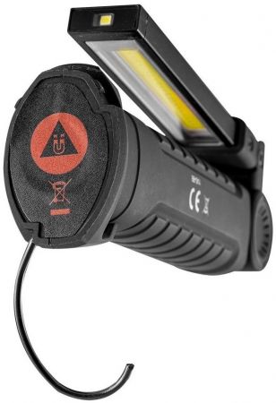 NEO, 2 в 1, USB, 1200мАч, 3.7 Li-ion, 3Вт, 200 люмен, LEDCOB, 5 функций освещения, складывает (99-04 | Фото 4