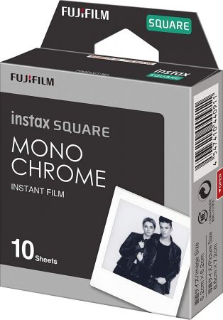 Купить бумагу FUJIFILM INSTAX SQUARE MONOCHROME (86х72мм 10шт) (16671332) | Фото 1