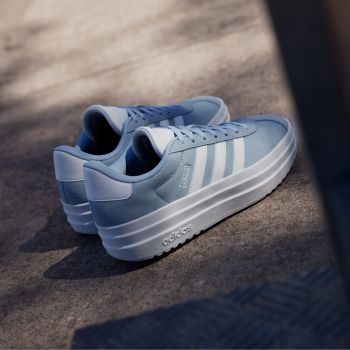 Кеди для дівчаток Adidas Vl Court Bold J JI1018 36 (3,5 UK) блакитні (4067904372745) | Фото 10
