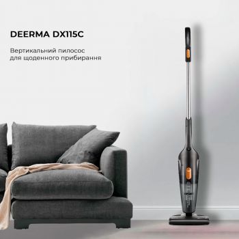 Ручний пилосос Deerma Corded Hand Stick Vacuum Cleaner (DX115C) Ручний пилосос Deerma Corded Hand Stick Vacuum Cleaner (DX115C) | Фото 3