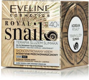 Eveline Cosmetics royal snail проти зморщок для всіх типів шкіри, а також чутливої 40+ 50 мл | Фото 3