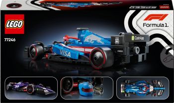 Конструктор LEGO Speed Champions Автомобіль для перегонів F1® Visa Cash RB VCARB 01 (77246) | Фото 2