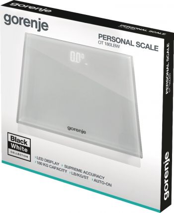Купить весы напольные Ваги підлогові GORENJE OT180LBW | Фото 2