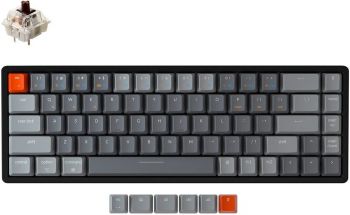Клавіатура KEYCHRON K6 68 keys, Aluminum Frame Hot-Swap RGB, Brown (K6W3_KEYCHRON) | Фото 1
