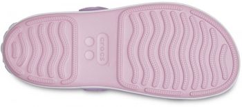 Сандалі для дівчаток Crocs Crocband Cruiser Sandal T Sdt 209424-84I 19-20 (C4 US) рожеві (196265604715) | Фото 6