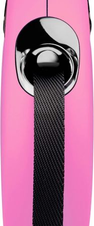 Повідець-рулетка Flexi New Classic S 5 м Рожевий (4000498022535) | Фото 2