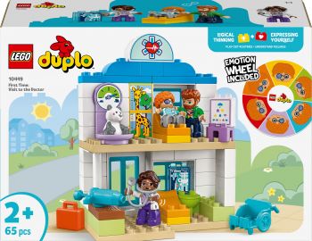 Конструктор LEGO DUPLO Уперше: візит до лікаря (10449) Купить конструктор Конструктор LEGO DUPLO Уперше: візит до лікаря (10449) | Фото 16