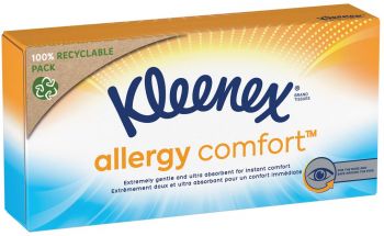 Серветки косметичні KLEENEX Allergy Comfort 3 шари 56 шт (5029053577210) | Фото 11