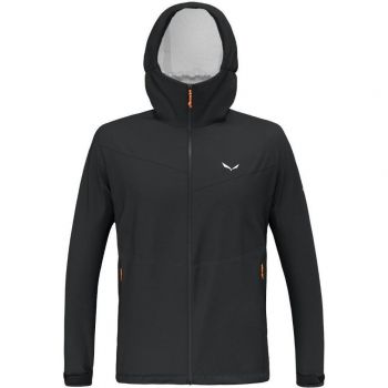 Куртка чоловіча Salewa Puez (Aqua 4)  2.5L PTX Jacket M 28615 910 black out 48/M чорний (013.012.0011	) | Фото 1