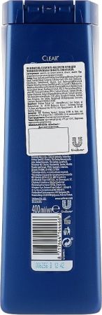 Шампунь проти лупи Clear Men Крижана свіжість 225 мл (8710847959608) | Фото 2