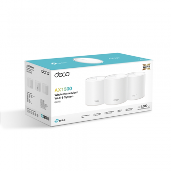 Система WiFi-Mesh TP-LINK Deco X10 AX1500, 1xGE LAN, 1xGE WAN, 3мод | Фото 5
