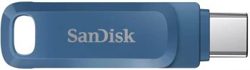 Накопичувач SANDISK 128GB USB-Type C Ultra Dual Drive Go Navy Blue (SDDDC3-128G-G46NB) | Фото 1