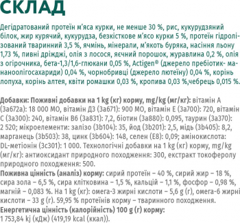 Сухий корм Optimeal для кошенят з куркою 4кг (B1840901) | Фото 4