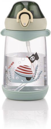 Купить термос и термокружку Пляшка для води ARDESTO Octopus дитяча 500 мл, зелена, пластик (AR2250PO) | Фото 2