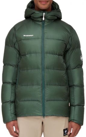 Пухова куртка Mammut (1013-02660) Meron IN Hooded Jacket 2024 Woods-Black XL зелений (7619876354655) | Фото 3