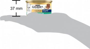 Упаковка вологого корму для кішок Gourmet Gold Паштет із кроликом 24 шт по 85г(7613033728754) | Фото 6