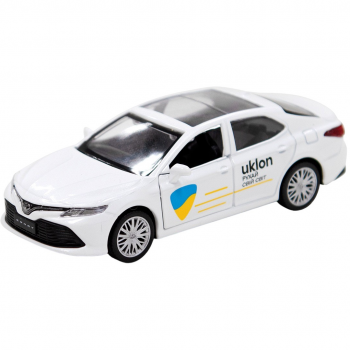 Купить игрушечную машинку, технику Автомодель – Toyota Camry Uklon (Білий) (250291) | Фото 1