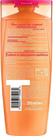 Шампунь L'Oreal Paris Elseve Dream Long Для довгого та пошкодженого волосся 250мл (3600523759484) | Фото 2