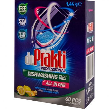 Купить средство для мытья посуды Dr.Prakti Таблетки для посудомийних машин 72шт (5900308777121) | Фото 1
