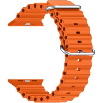 Ремінець ArmorStandart Ocean Band для APPLE Watch 49/46/45/44/42 (Series 1-3) Orange | Фото 1