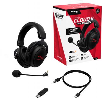 Ігрова гарнітура HyperX Cloud II Core WL, Black (6Y2G8AA) | Фото 7