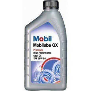 Олива трансмісійне Mobil Mobilube GX 80W-90 API GL-4, 1л (411729) | Фото 1
