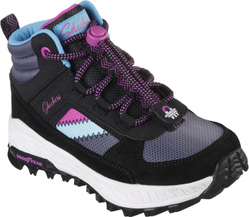 Черевики підліткові для дівчаток Skechers Let's Explore 302949L BKMT 35 (3 US) чорні (KK2993-30	) | Фото 3