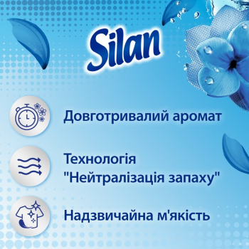 Кондиціонер для білизни Silan Fresh Control Cool Fresh 2772 мл (9000101582475) | Фото 4