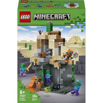 Конструктор LEGO Minecraft Підземелля зомбі (21587) | Фото 1