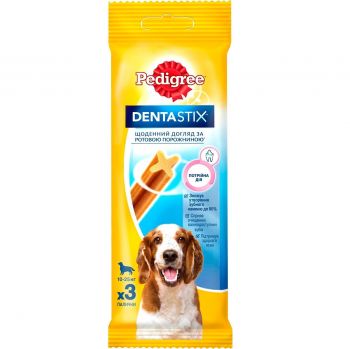 Pedigree Denta Stix для чищення зубів 77 г (5998749104392) | Фото 1