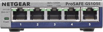 NETGEAR GS105E 5xGE, управляемый L2 (GS105E-200PES) | Фото 4