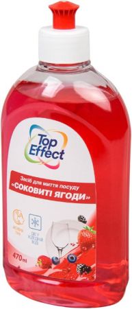 Засіб для миття посуду Top Effect Соковиті ягоди 470 мл (4820255111285) Засіб для миття посуду Top Effect Соковиті ягоди 470 мл (4820255111285) | Фото 2