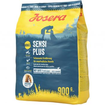 Сухий корм для собак з чутливим травленням Josera Sensi Plus з м'ясом качки та рисом 900 г(4032254745266) | Фото 1