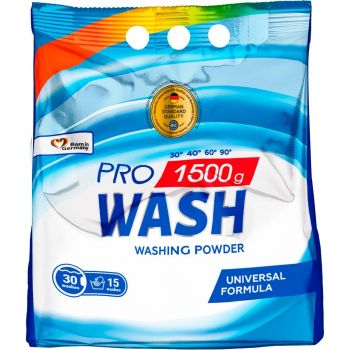 Купить стиральное средство Пральний порошок ProWash універсальний 1.5 кг (4262396140623) | Фото 1