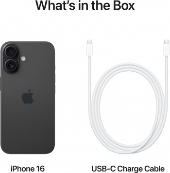 Смартфон APPLE iPhone 16 128GB Black | Фото 4