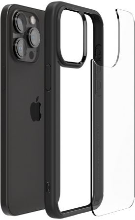 Чохол Spigen для APPLE iPhone 15 Pro Max Ultra Hybrid, Matte Black (ACS06570) Чохол Spigen для APPLE iPhone 15 Pro Max Ultra Hybrid, Matte Black (ACS06570) | Фото 5