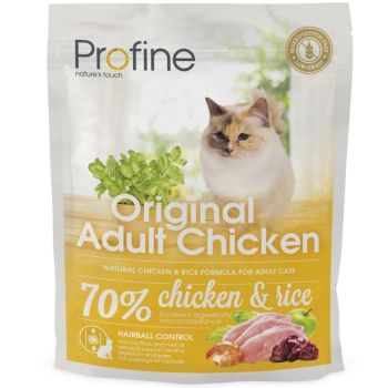 Сухий корм для дорослих котів Profine Cat Original Adult з куркою та рисом 0,3 кг (8595602517695) | Фото 1