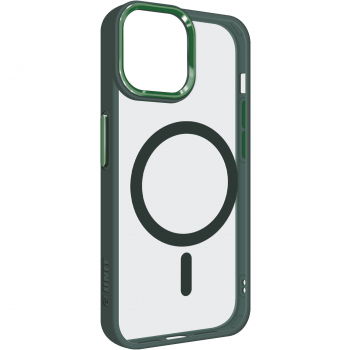 Чохол ArmorStandart Unit MagSafe для APPLE iPhone 13 Dark Green (ARM66938) | Фото 1