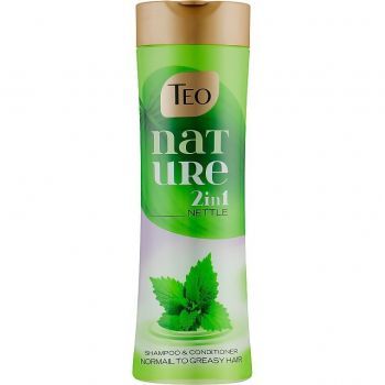 Шампунь-кондиціонер для волосся Teo Nature 2in1 Nettle 350 мл (3800024046728) | Фото 1