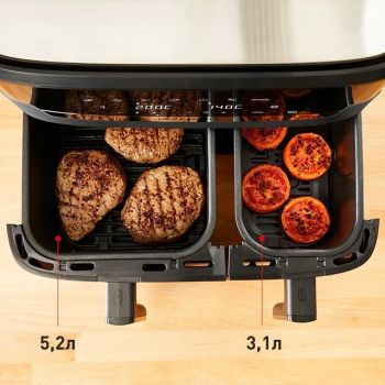 Купить мультиварку Мультипіч TEFAL Dual Easy Fry & Grill Air Fryer EY905B10 | Фото 15