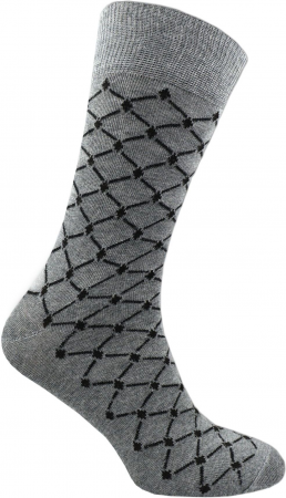 Набір шкарпеток чоловічих Premier Socks 44-45 3 пари светло-сірі/темно-сірі/темно-сині (48202033558 | Фото 4