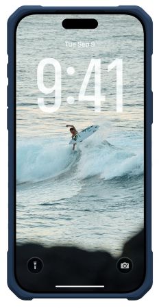 Чохол+ремінець UAG для iPhone 17 Pro Max Pathfinder Clear MagSafe Bundle Blues Lanyard (1145521BV03) | Фото 7