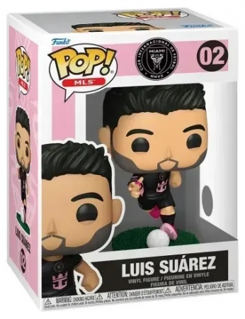 Колекційна фігурка Funko POP Football: Inter Miami - Luis Suarez (5908305249894) | Фото 2