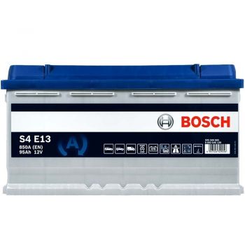 Автомобільний акумулятор Bosch 95Ah-12v EFB (S4E13), R+, EN850 (52371308436) | Фото 1